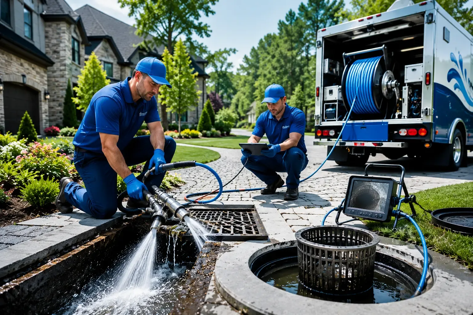 Local outdoor drain cleaning professionals in Prather, CA